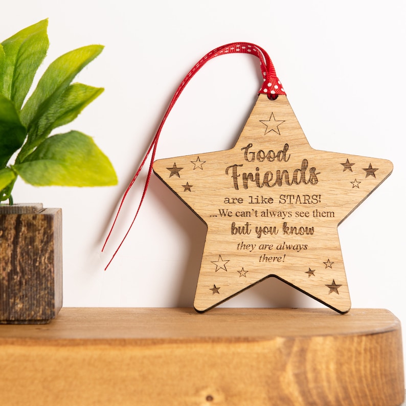 Good Friends Are Like Stars • Friendship gift