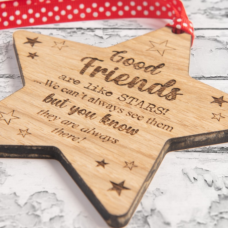 Good Friends Are Like Stars • Friendship gift