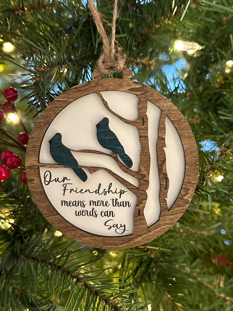 🔥HOT SALE 49% OFF - 🐦Friendship gift - Hummingbird sisterhood Ornament