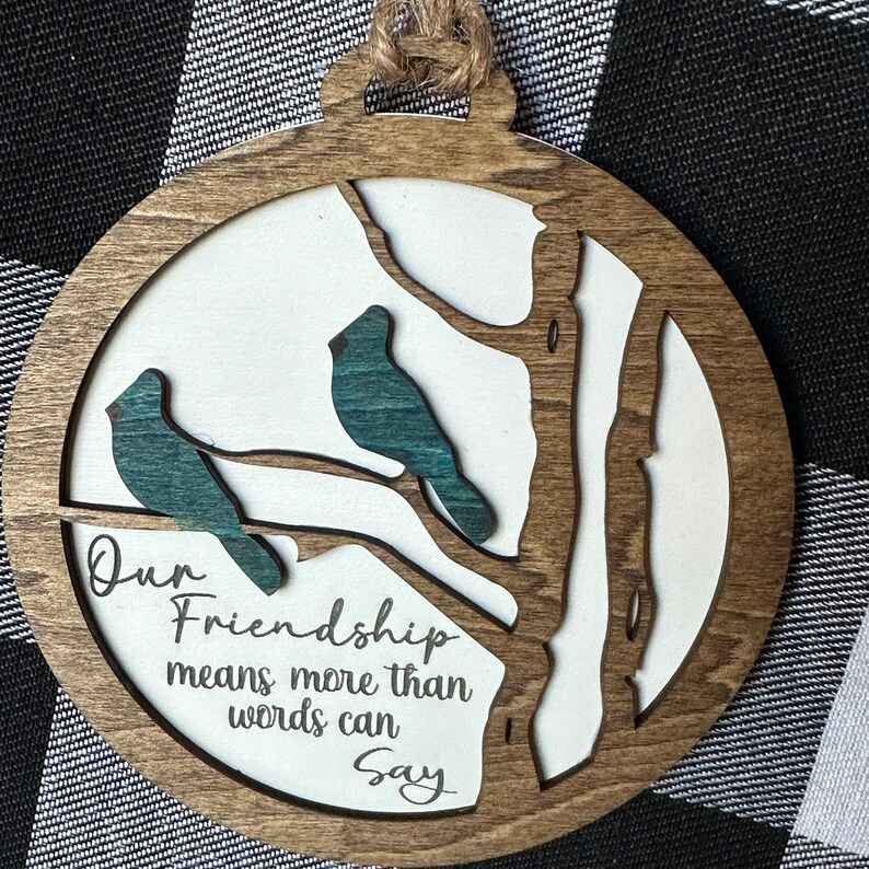 🔥HOT SALE 49% OFF - 🐦Friendship gift - Hummingbird sisterhood Ornament