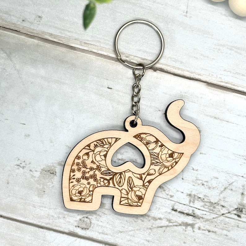 🎁Floral Sisterhood Elephant Ornament