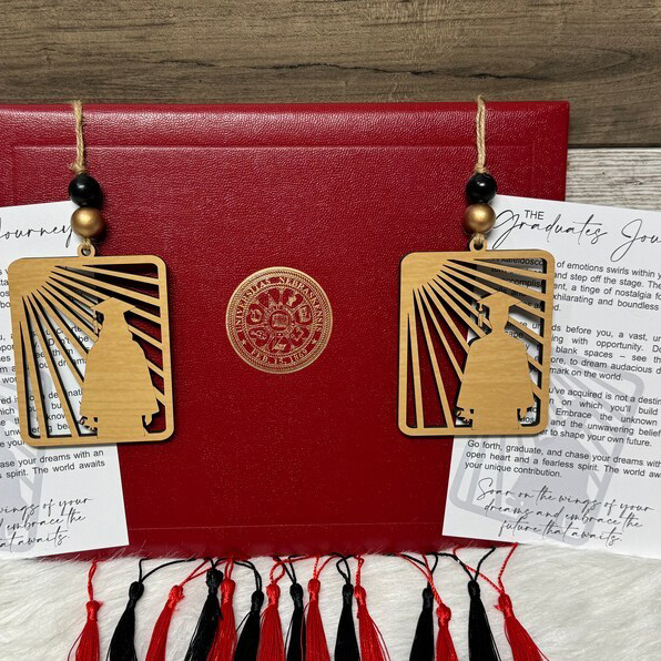 The Graduates Ornament Story card Graduation Gift 