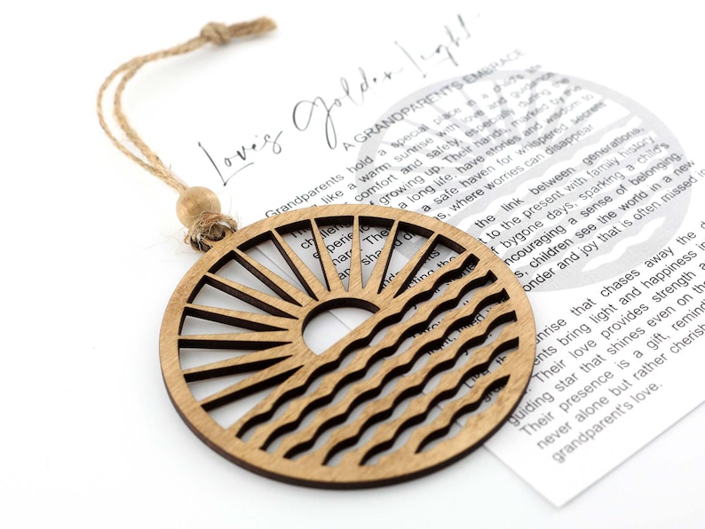 孙辈的故事卡装饰&mdash;&mdash;奶奶或爷爷的礼物