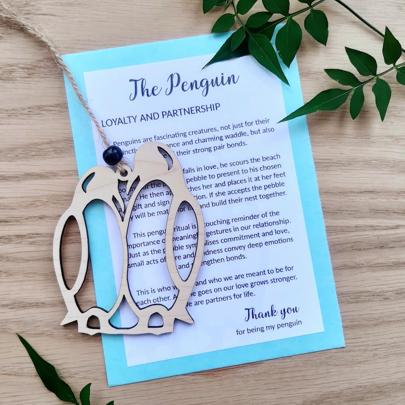 🐧Penguin Gift for Partner • Thank You for Being my Penguin