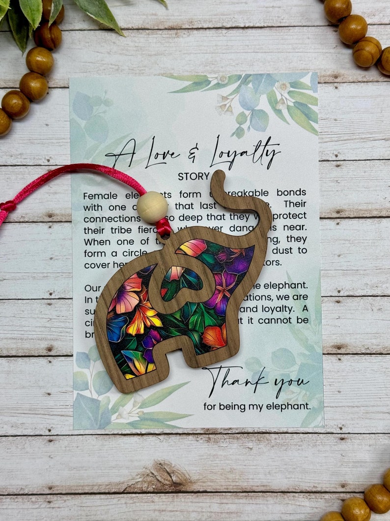 🔥HOT SALE 49% OFF - 🐘Friendship gift • Colorful Sister elephant ornament