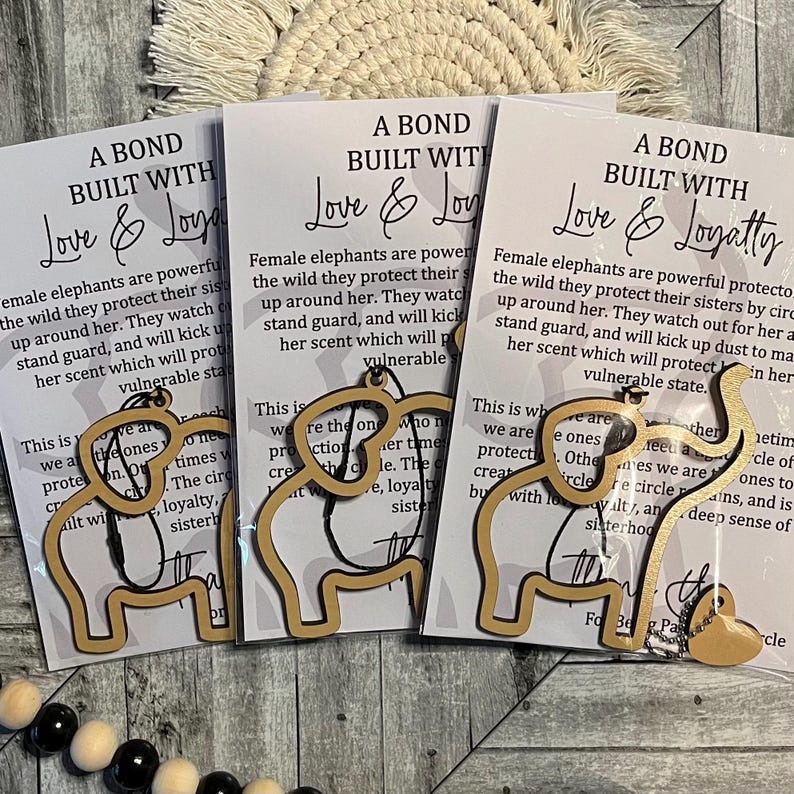🔥HOT SALE 49% OFF - 🐘Sisterhood Friendship Ornament, A bond built with Love & Loyalty