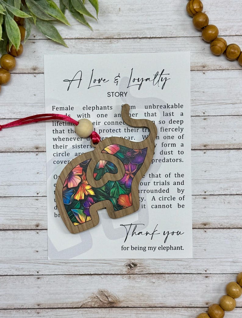 🔥HOT SALE 49% OFF - 🐘Friendship gift • Colorful Sister elephant ornament