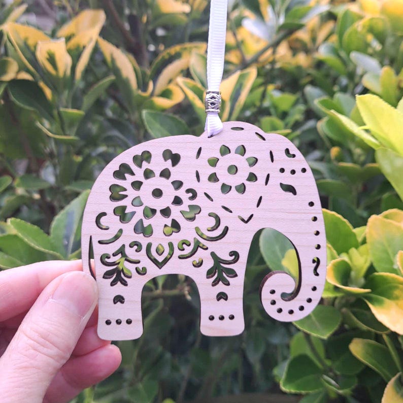 Sisterhood Friendship Gift - Elephant Ornament