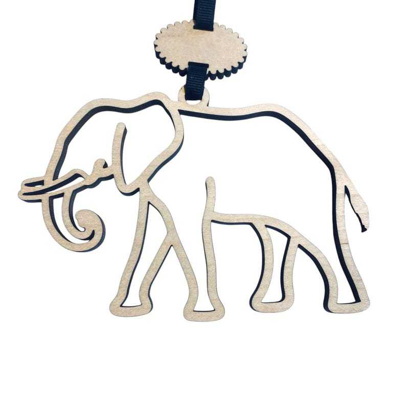Elephant friendship ornament • Sisterhood elephant