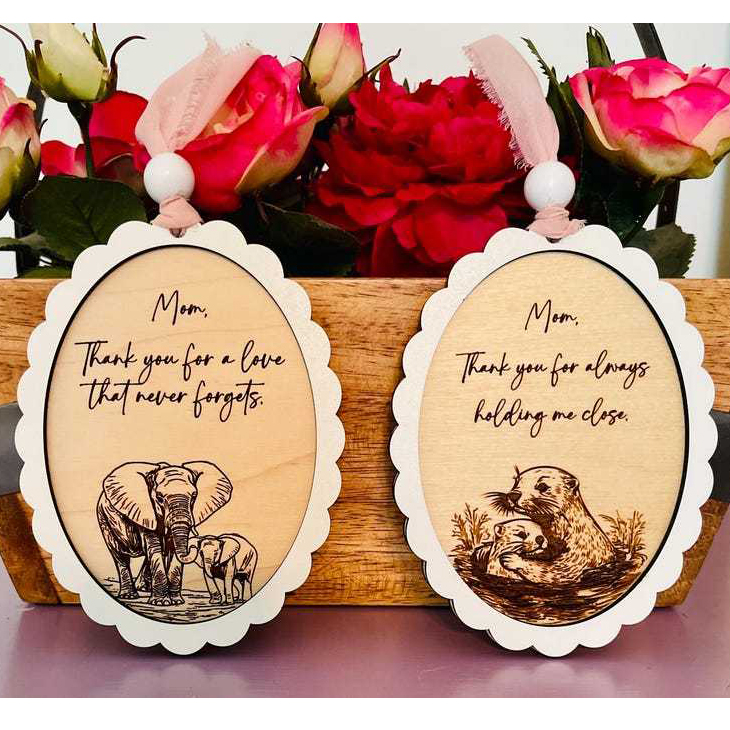 Precious Mother’s Day Vintage Style Engraved Ornament