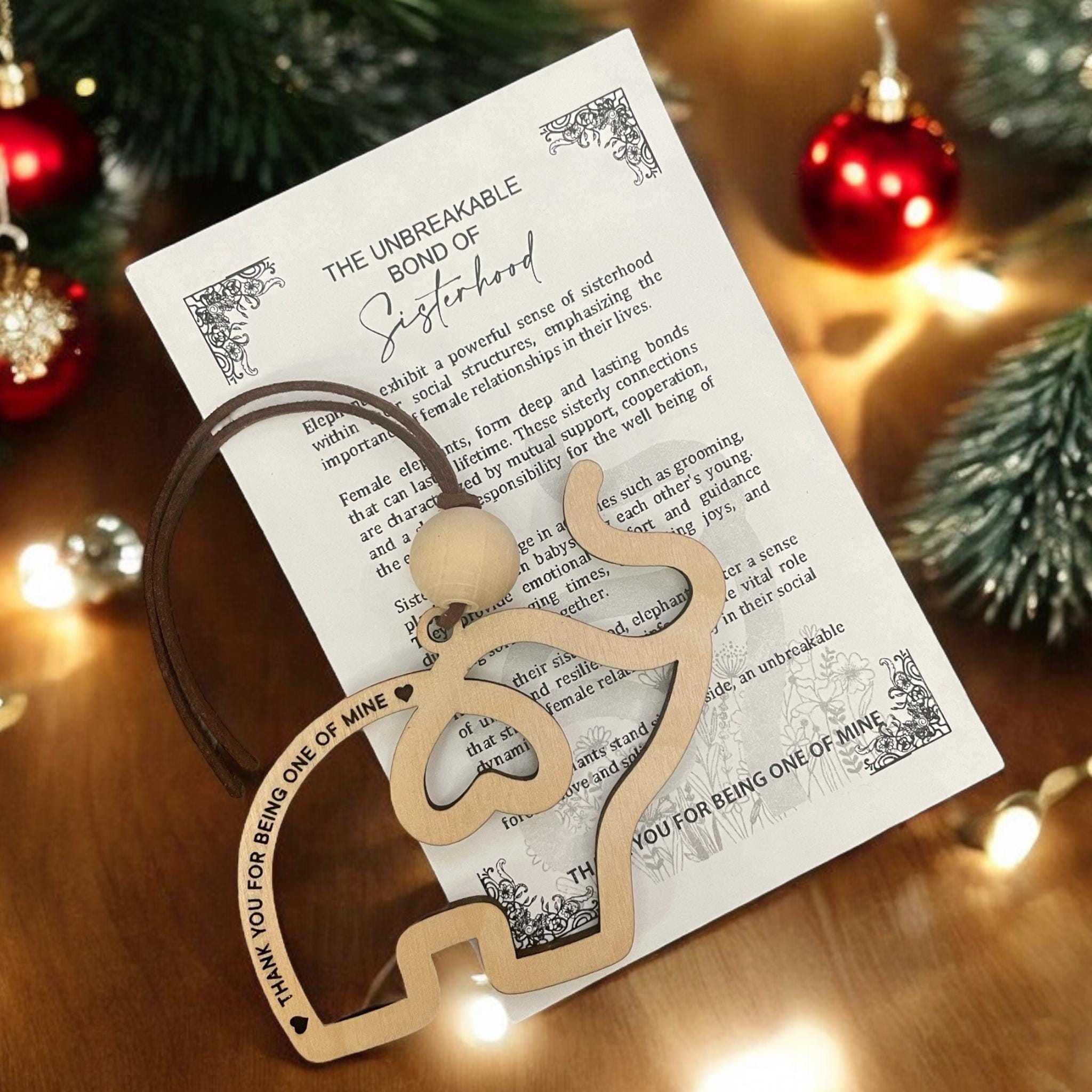 🔥HOT SALE 49% OFF - 🐘Friendship gift • Elephant Sisterhood Ornament