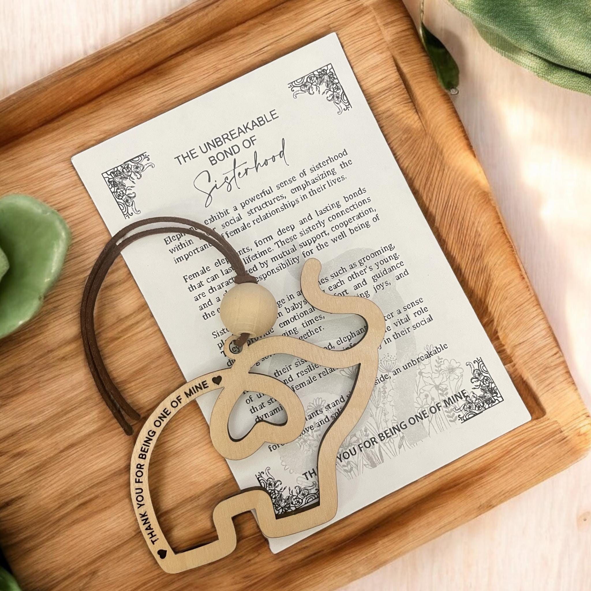 🔥HOT SALE 49% OFF - 🐘Friendship gift • Elephant Sisterhood Ornament