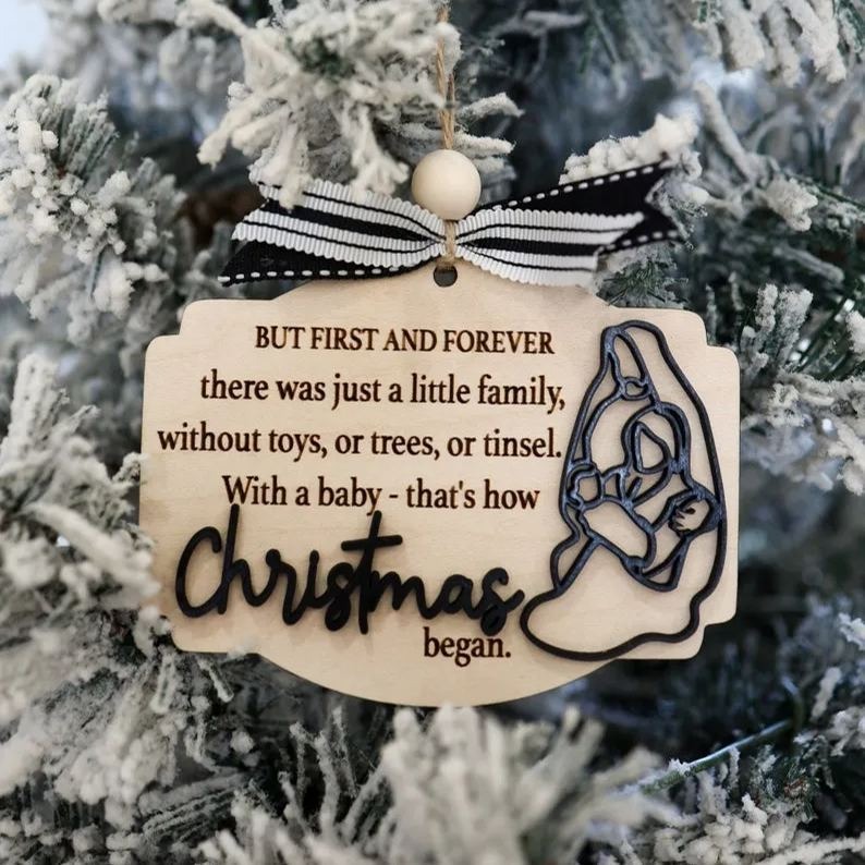 🎅2024 Christmas Gift--Wooden Christmas Ornament