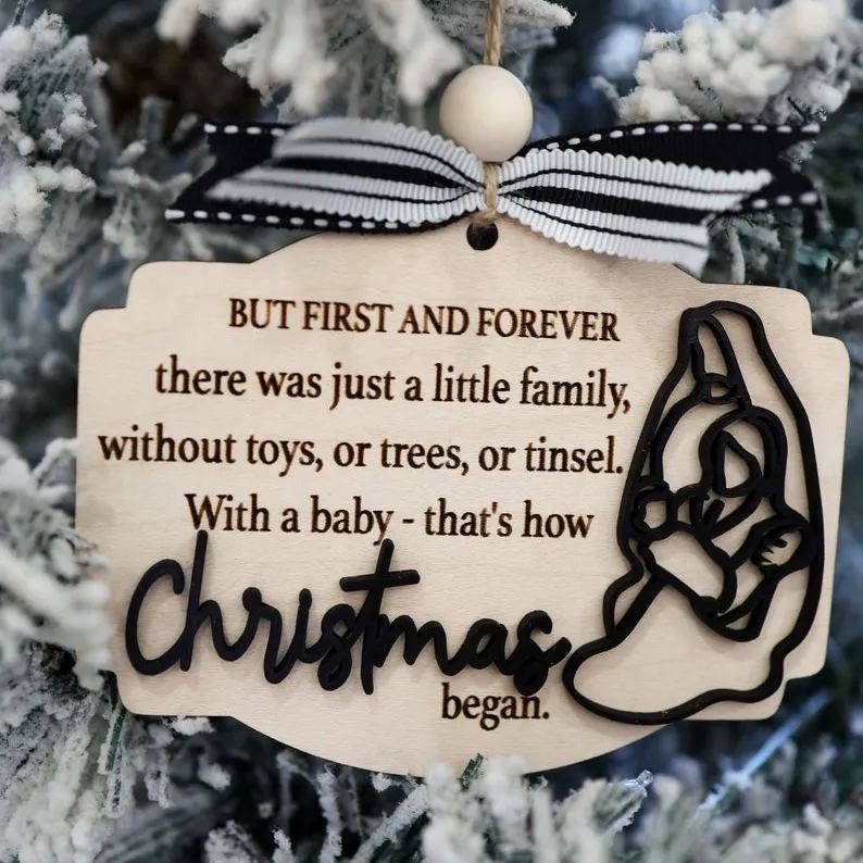 🎅2024 Christmas Gift--Wooden Christmas Ornament