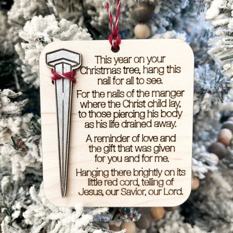 🎅2024 Christmas Gift--Wooden Christmas Ornament