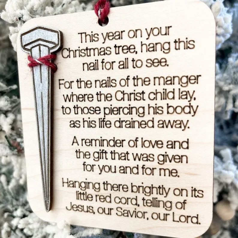 🎅2024 Christmas Gift--Wooden Christmas Ornament