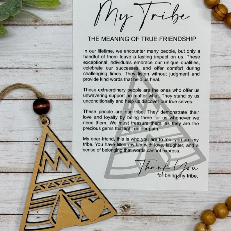 My tribe gifts - Friendship ornament