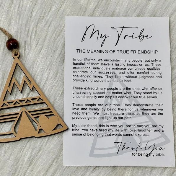 My tribe gifts - Friendship ornament