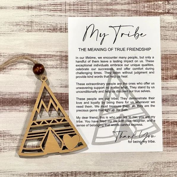 My tribe gifts - Friendship ornament