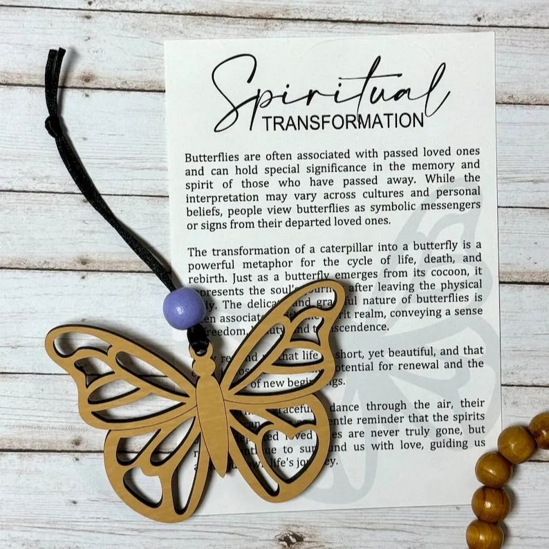Butterfly In memory Ornament - Memorial Gift