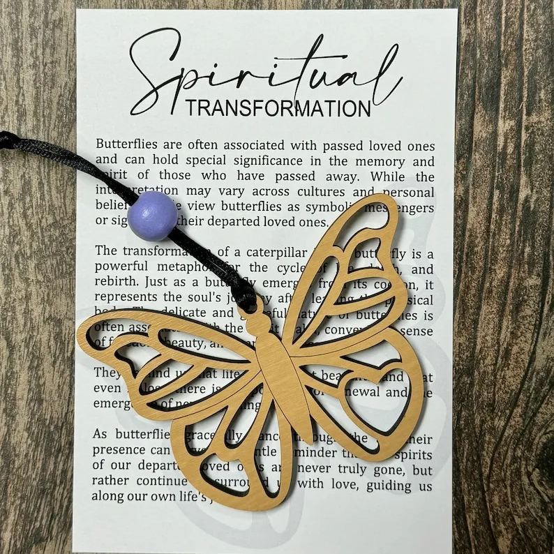 Butterfly In memory Ornament - Memorial Gift