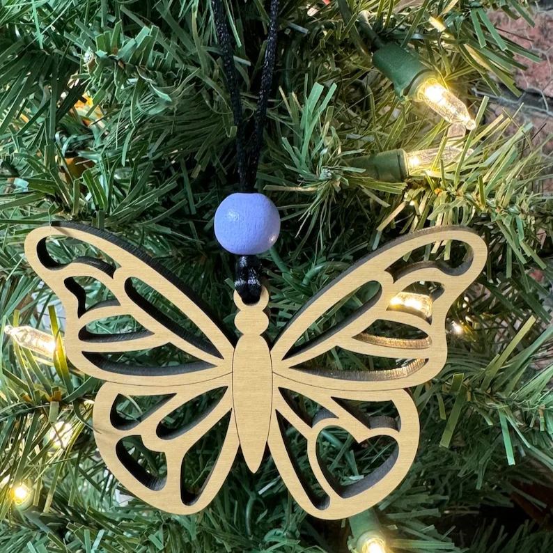 Butterfly In memory Ornament - Memorial Gift