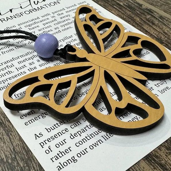 Butterfly In memory Ornament - Memorial Gift