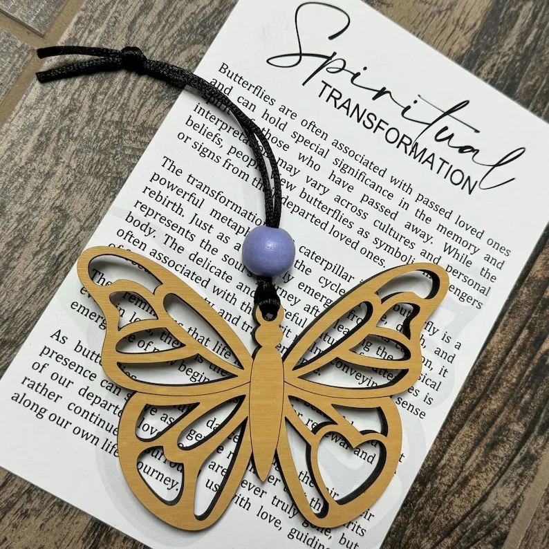 Butterfly In memory Ornament - Memorial Gift