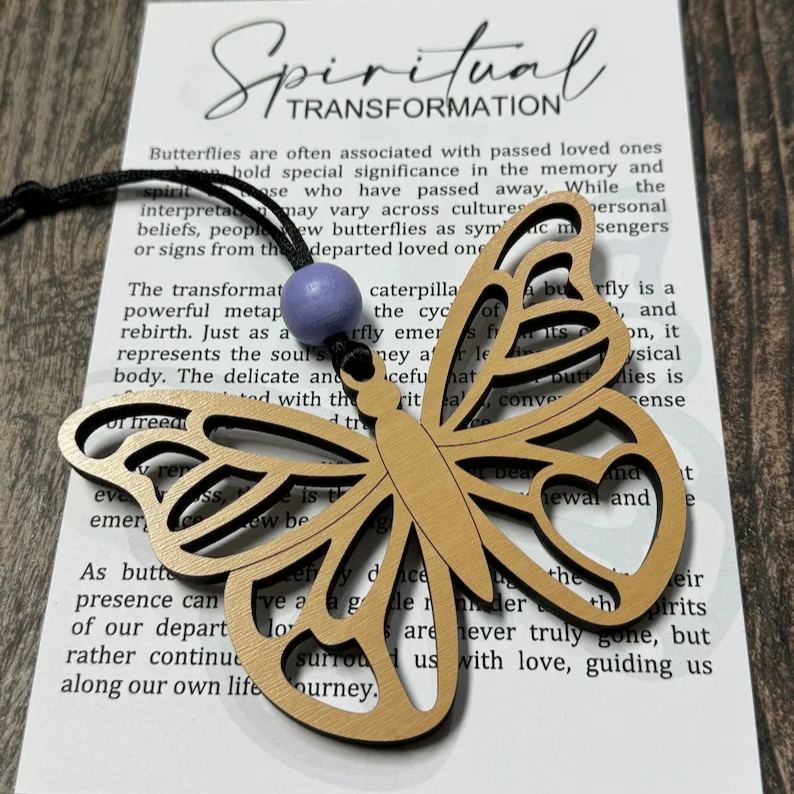 Butterfly In memory Ornament - Memorial Gift