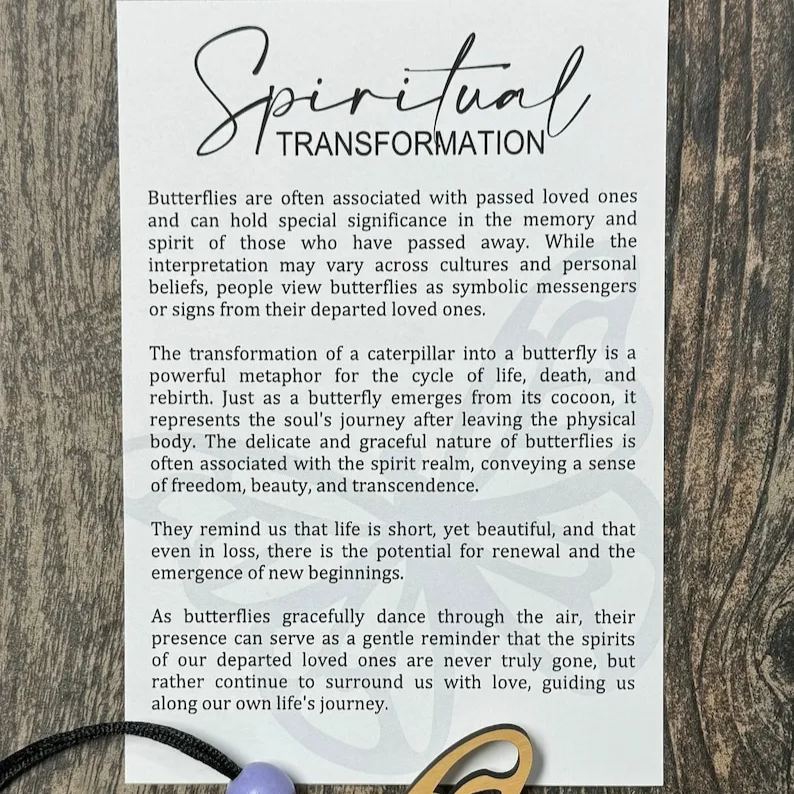 Butterfly In memory Ornament - Memorial Gift