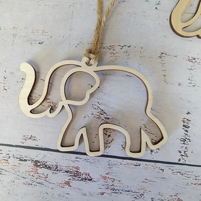 Elephant Friendship Ornament