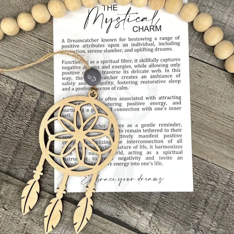 Dream Catcher Charm Ornament / The Mystical Charm Ornament