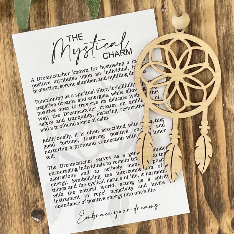 Dream Catcher Charm Ornament / The Mystical Charm Ornament