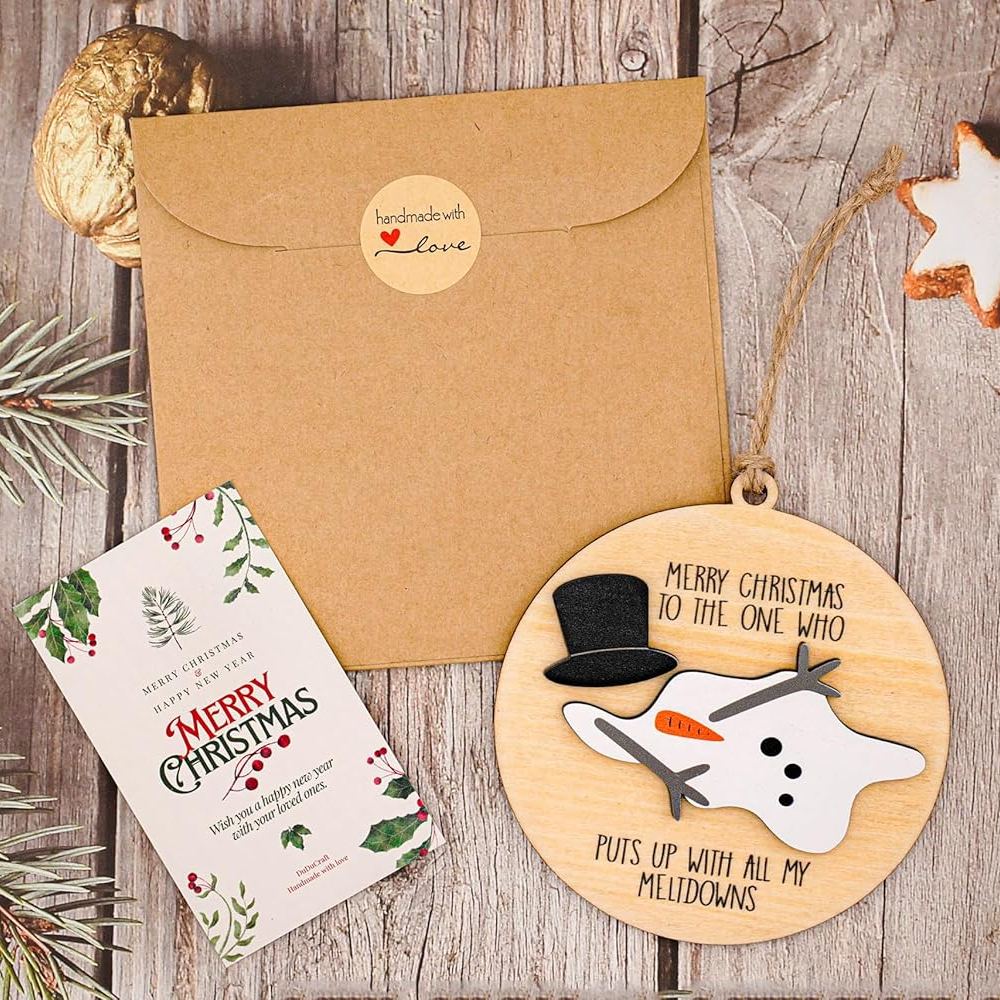 Friend Ornaments 2025 for Christmas Tree, Friendship Gifts for Women, Best Friend Ornaments for Women, Friendship Christmas Ornaments, Funny Christmas Ornaments, Sister Gifts (FF1)