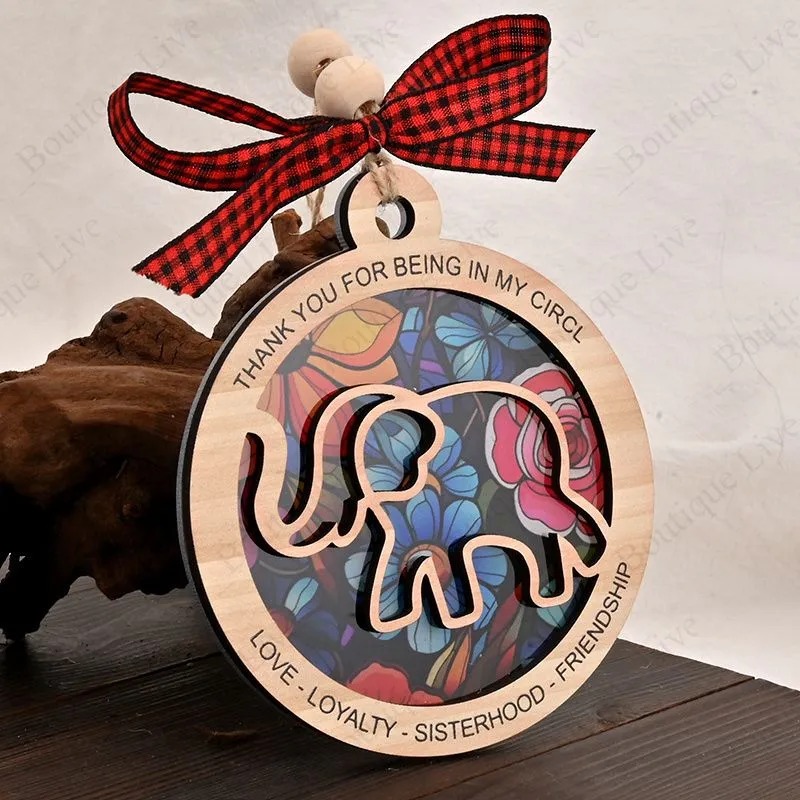 The Inner Circle Friendship Elephant Ornament