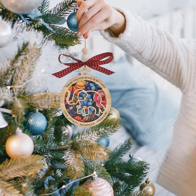 The Inner Circle Friendship Elephant Ornament