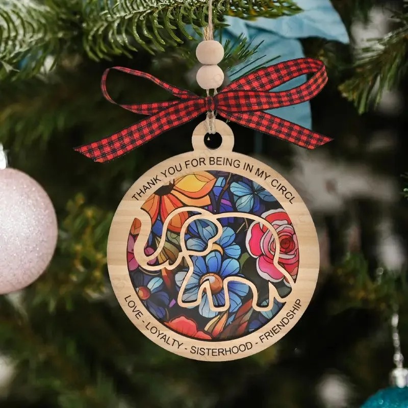The Inner Circle Friendship Elephant Ornament