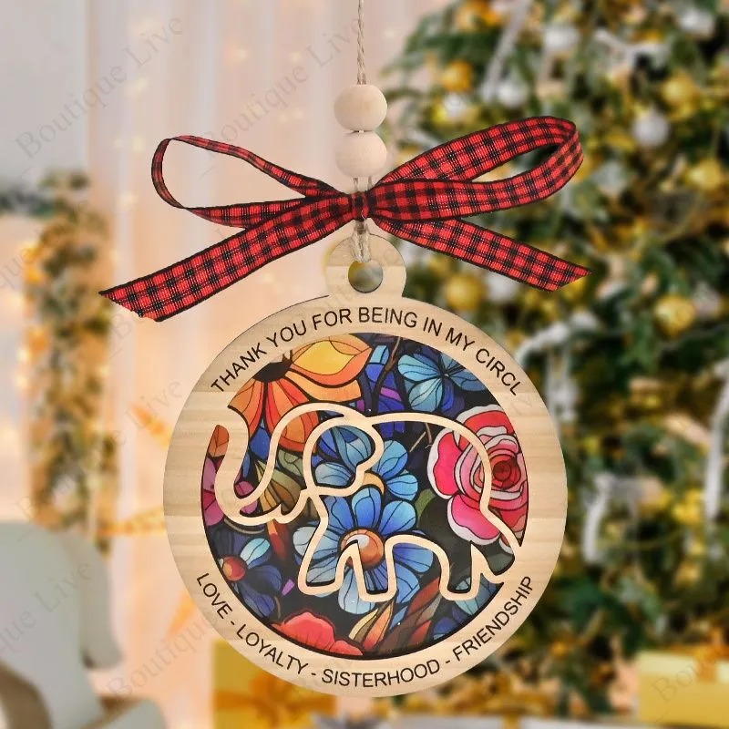 The Inner Circle Friendship Elephant Ornament