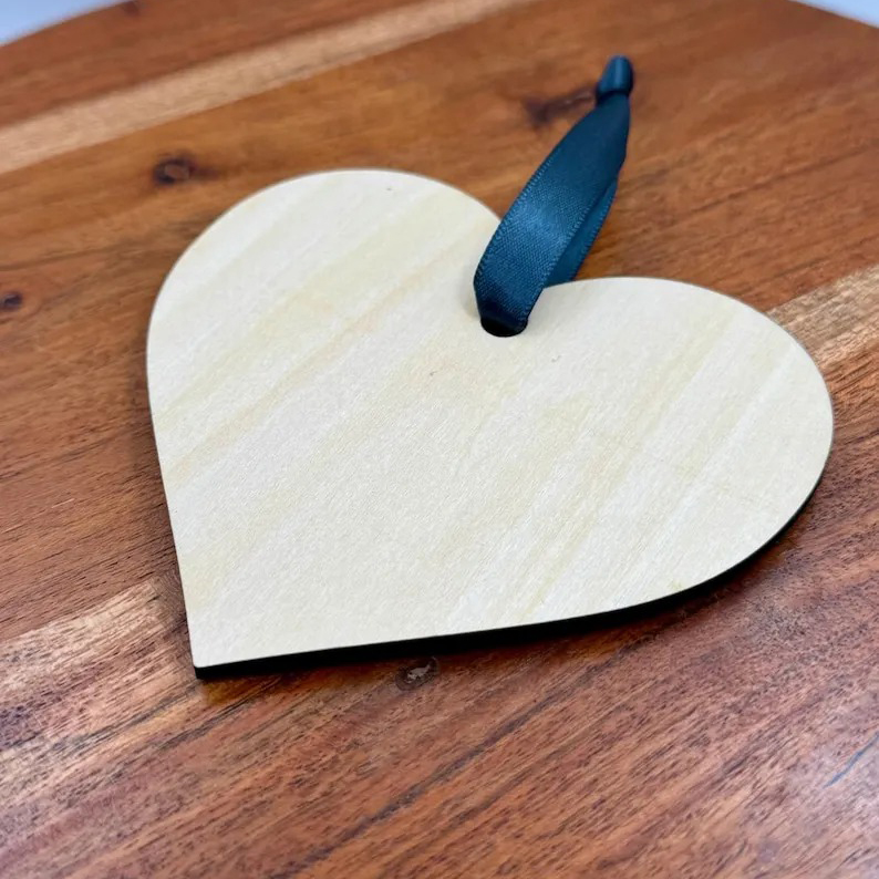 🔥HOT SALE 49% OFF - ❤️Wood Engraved Heart friendship Ornament
