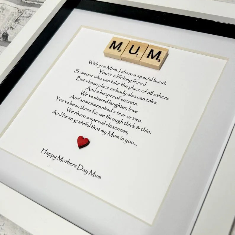 Mum Poem frame - Mother’s Day Gift