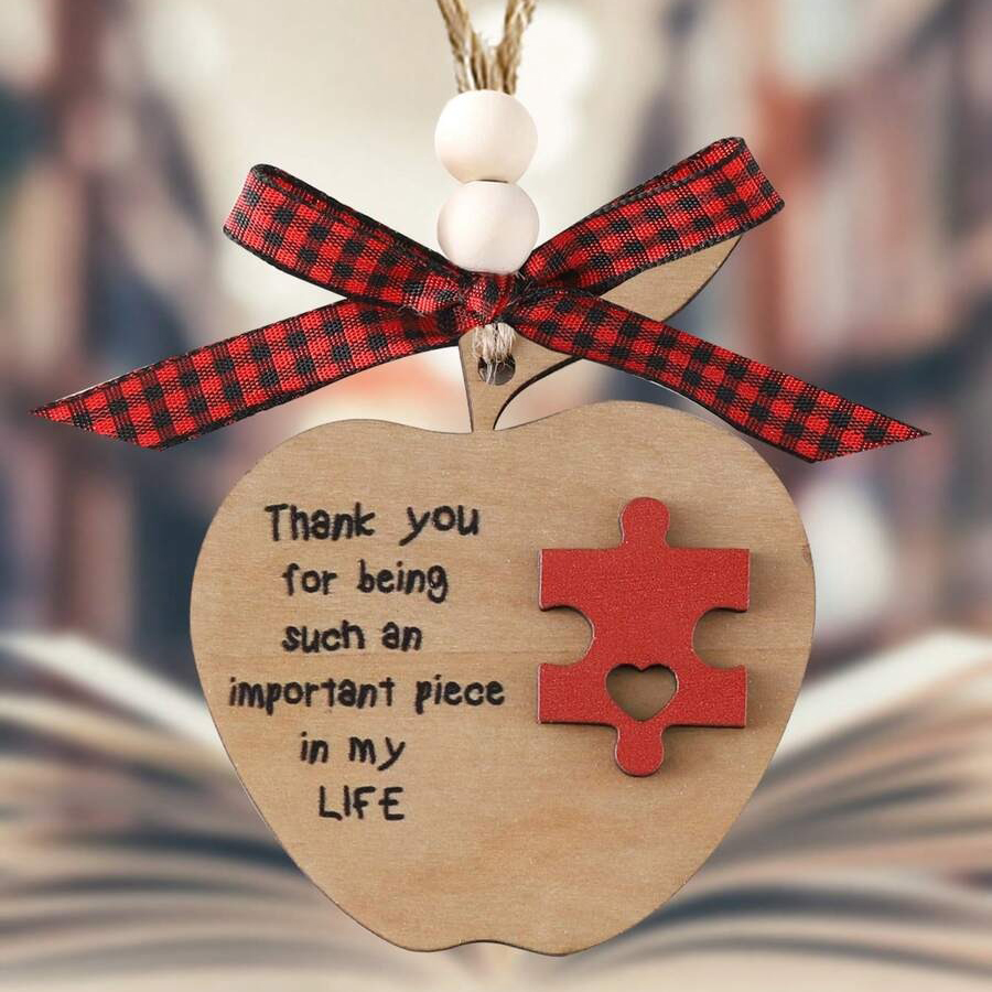 🔥HOT SALE 49% OFF - 🍎Apple Puzzle Piece Ornament