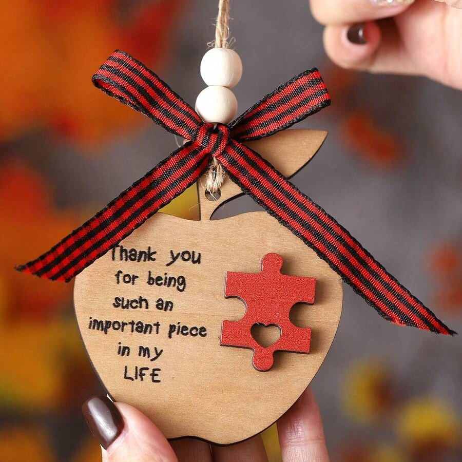 🔥HOT SALE 49% OFF - 🍎Apple Puzzle Piece Ornament
