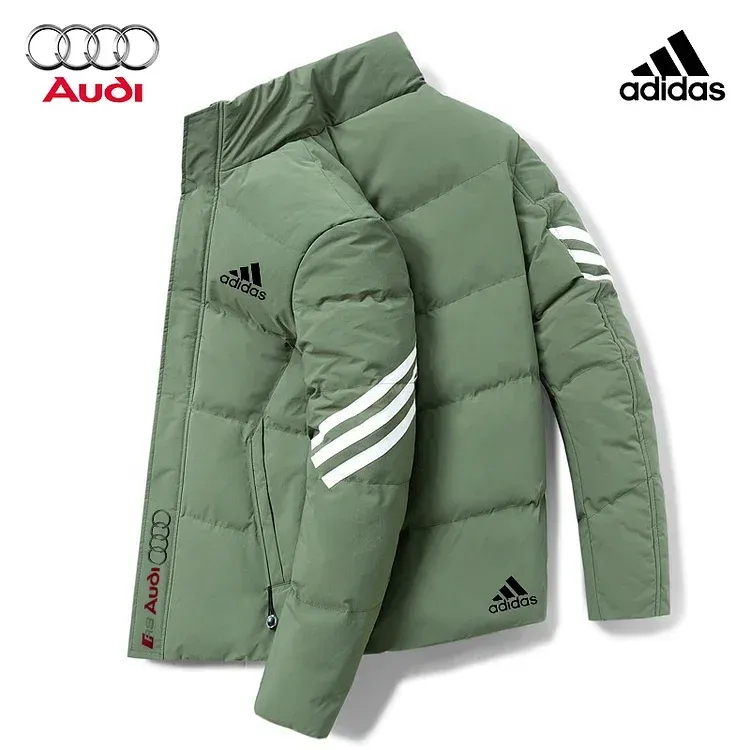 Adidas | Audi, White Goose jakna s volanima, prodaja, ograničena količina. Plaćanje po primitku robe, garancija na originalnost robe