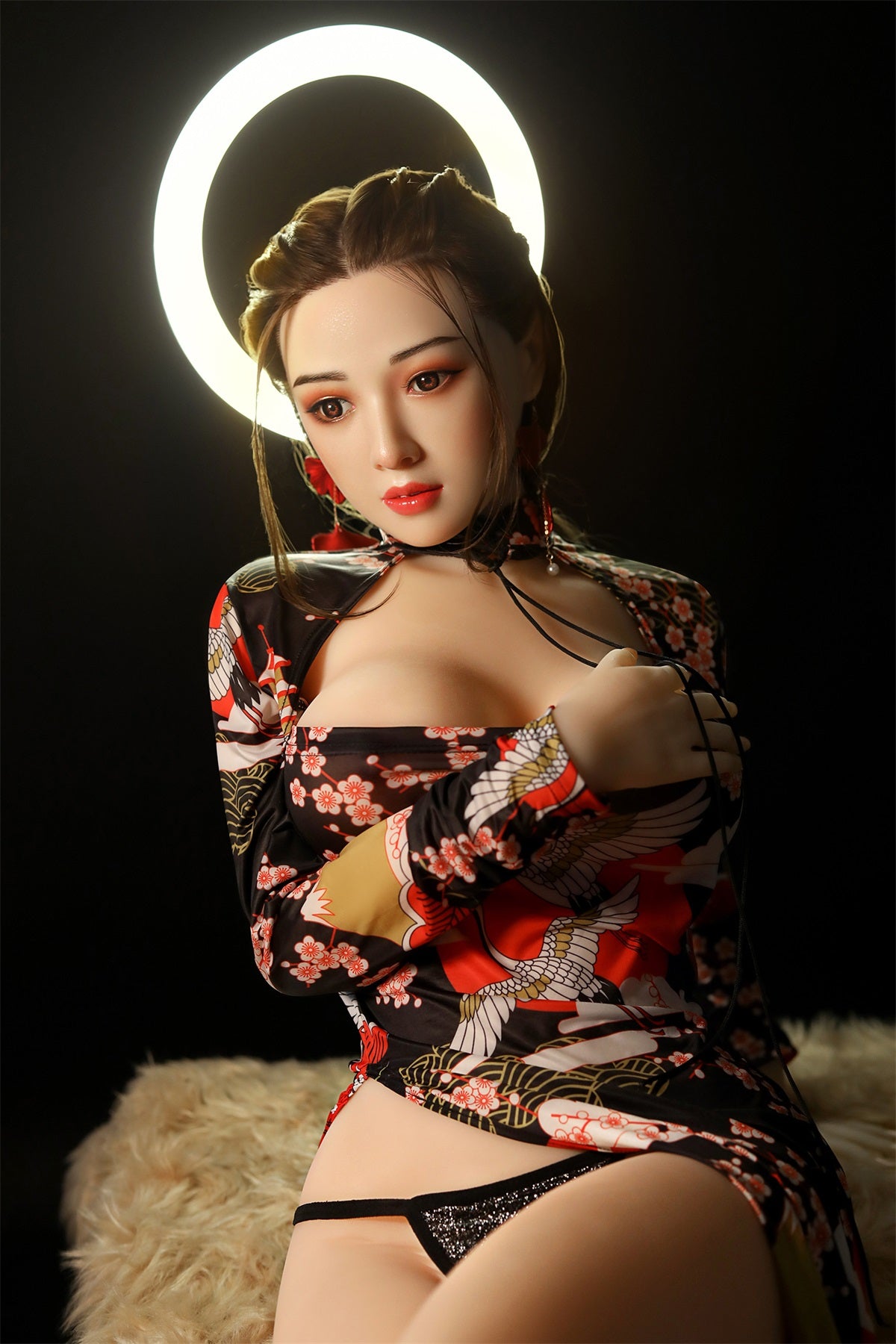 SY Doll 5ft2/158cm Small Breast Life-Like Asian Sex Doll-XiaoYu 