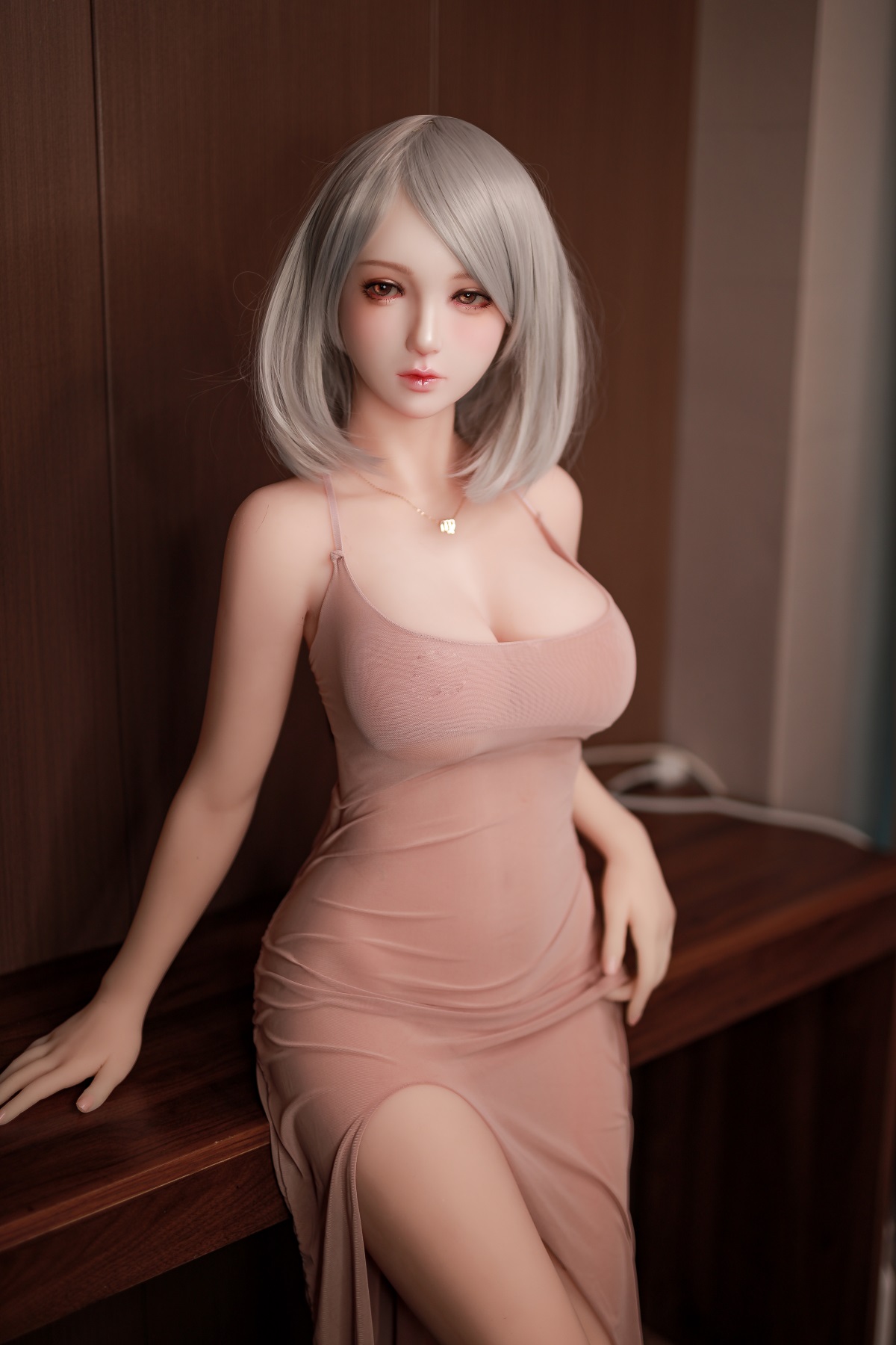 Yumii - 5ft 5 / 166cm Short hear Sex Doll With Silicone Head