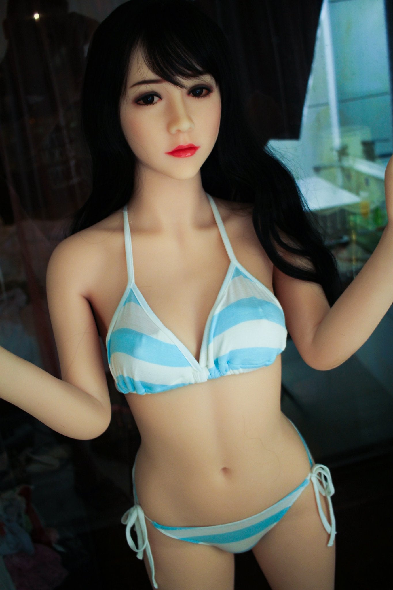 Kimberly - 5Ft2(158cm) Top Quality Japanese Style TPE Sex Doll (In Stock US)