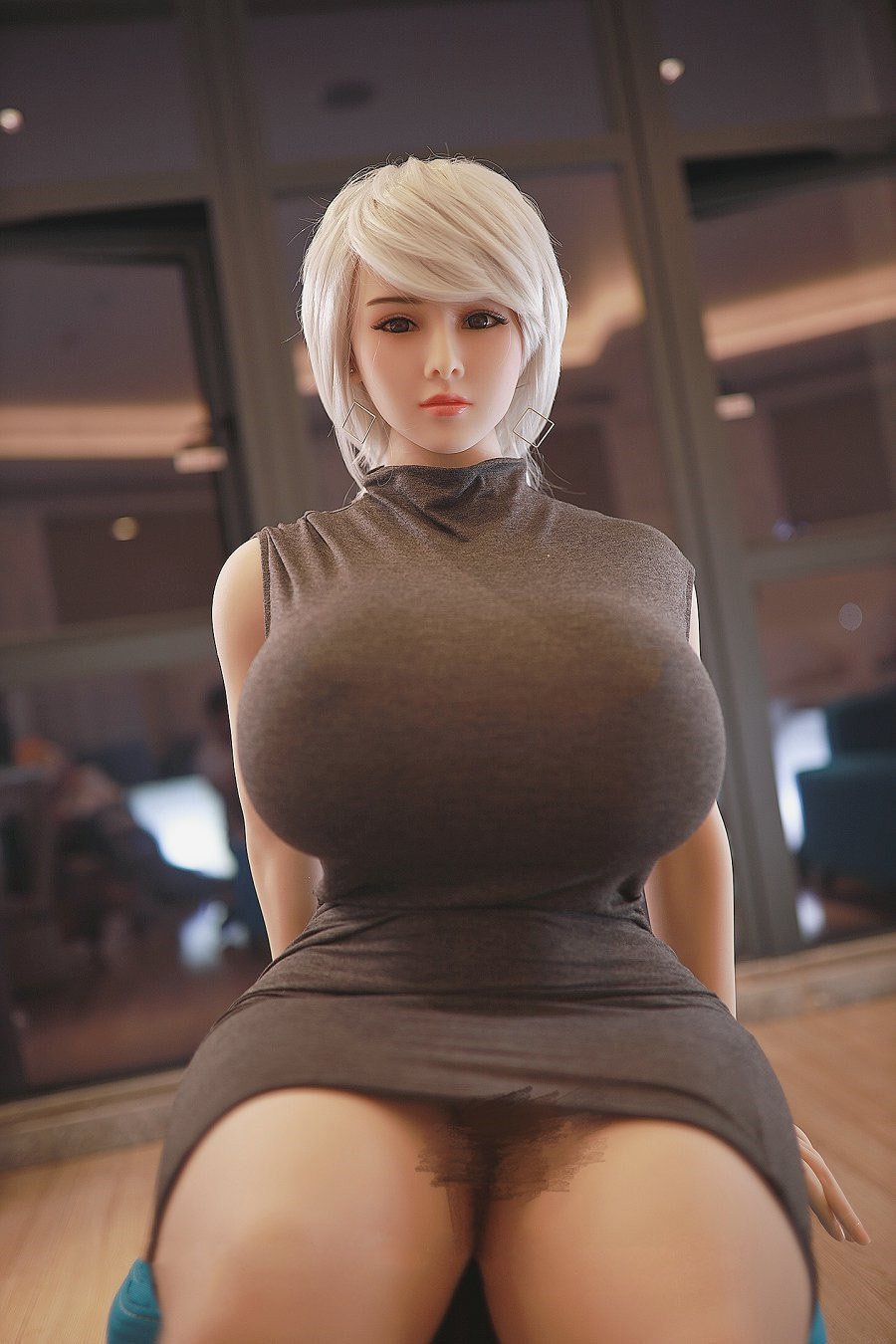  Odessa - 5ft 3 (159cm) Huge Breast Big Butt TPE BBW Sex Doll