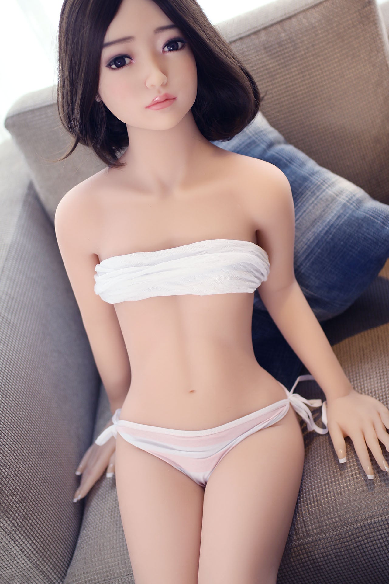 Miki - Cute Japanese Life-Like Sex Doll With Short Black Hair (In Stock EU)