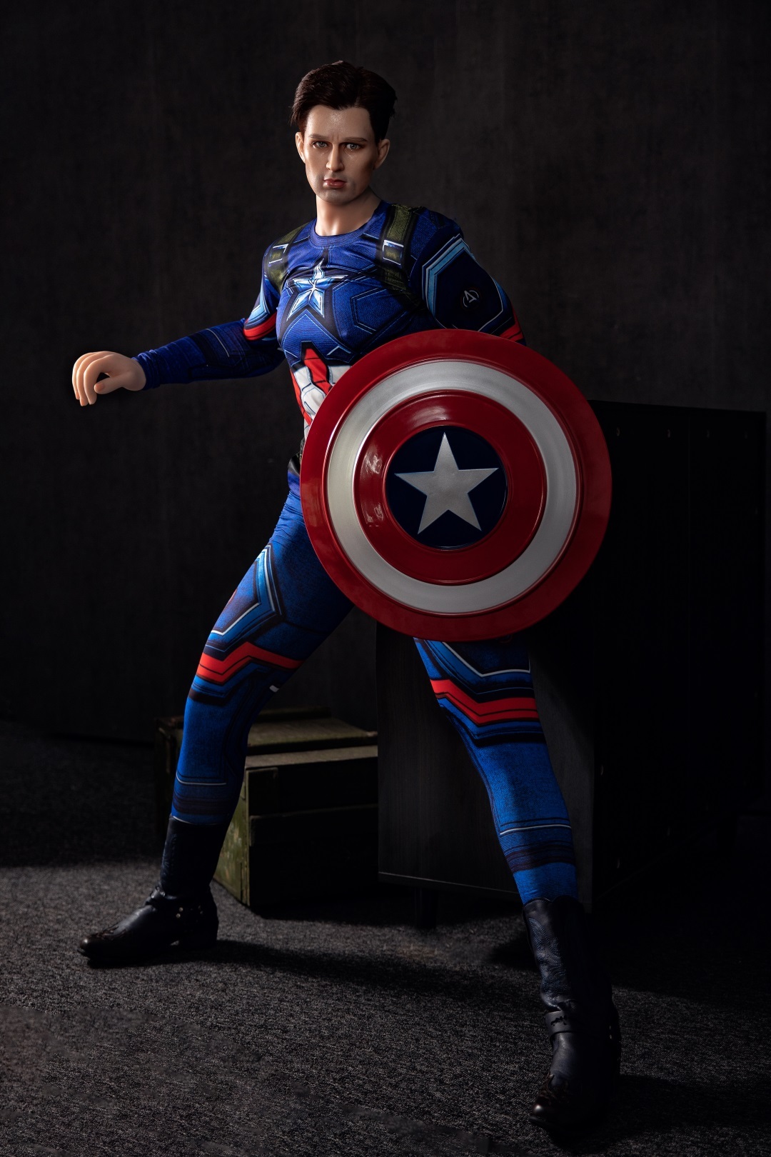 Enio - 5ft3 /160cm Captain America Male Sex Doll For Women