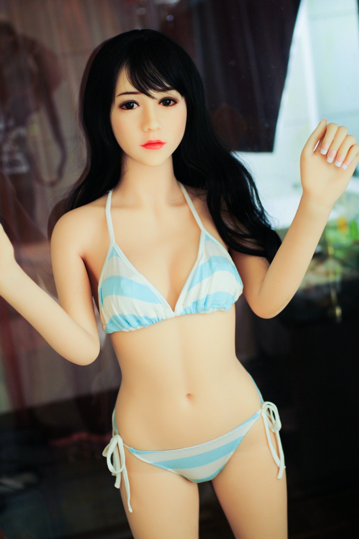 Kimberly - 5Ft2(158cm) Top Quality Japanese Style TPE Sex Doll (In Stock US)